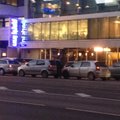 ФОТО: В центре Таллинна столкнулись четыре автомобиля