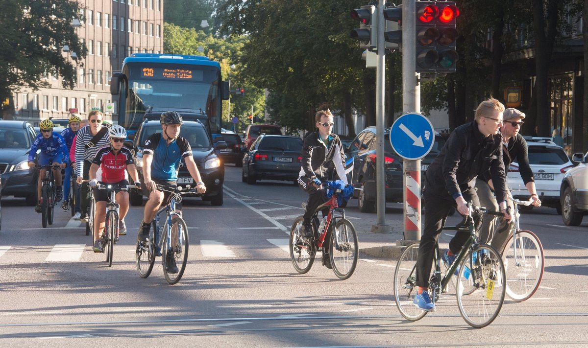 Tipp d'Und - jalgratturid kesklinna liikluses