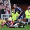 VIDEO: Stoke ja Sunderland viigistasid, Gardner saadeti jõhkra vea eest väljakult minema