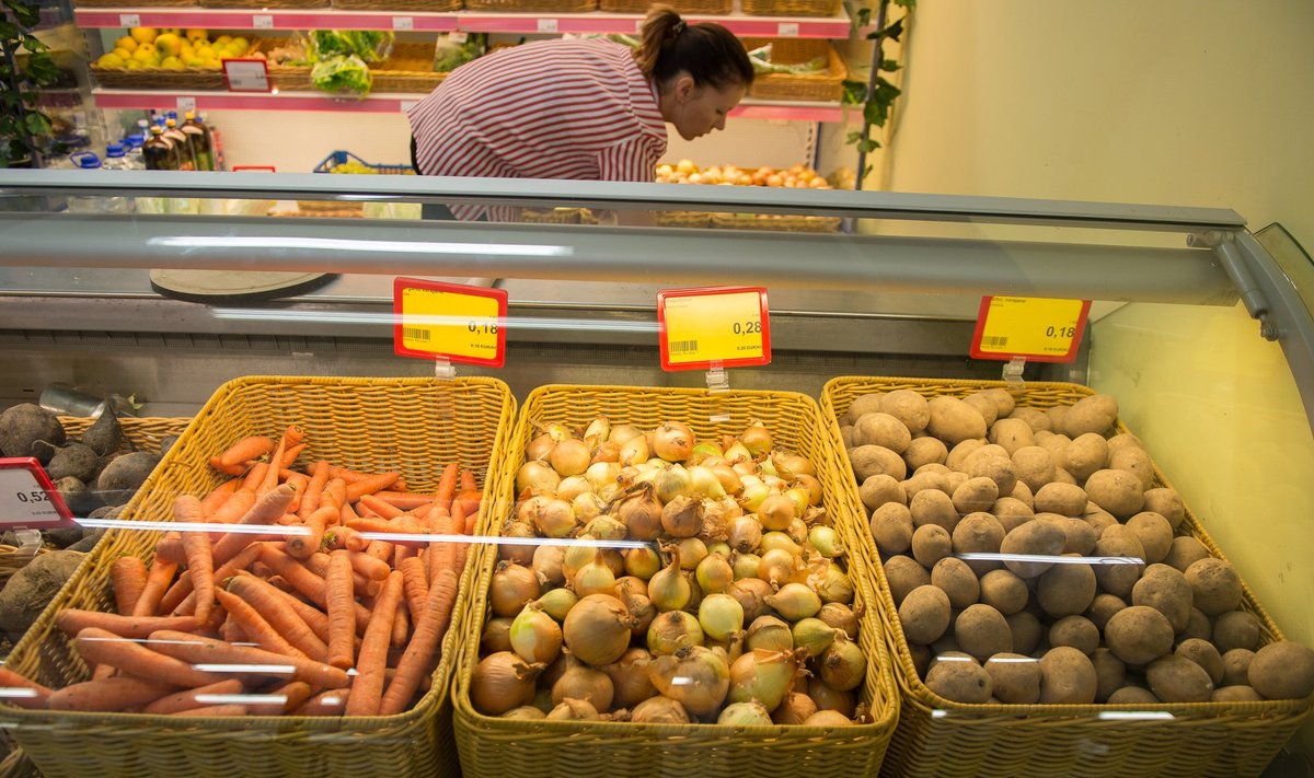 Linnapood Lipo müüb Rumeeni kartulit, Poola porgandit ja sibulat