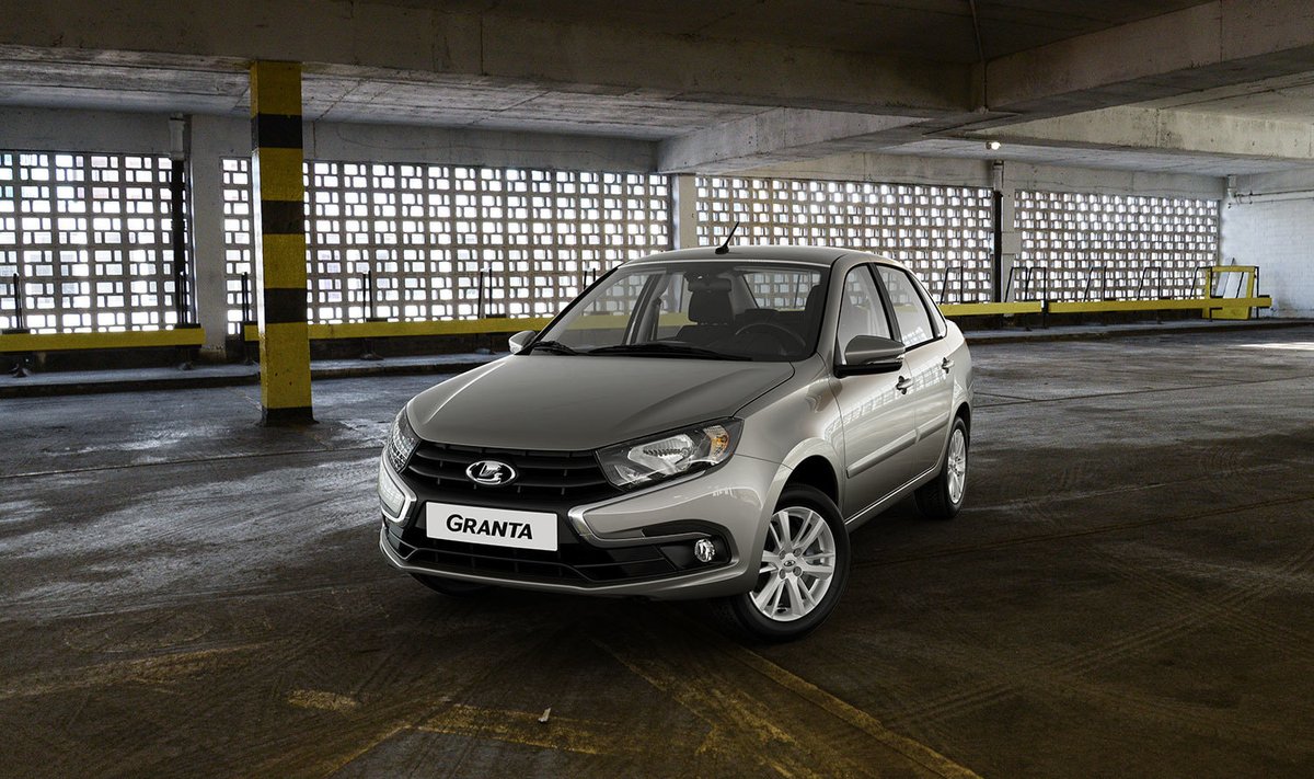 Lada Granta sedaan.