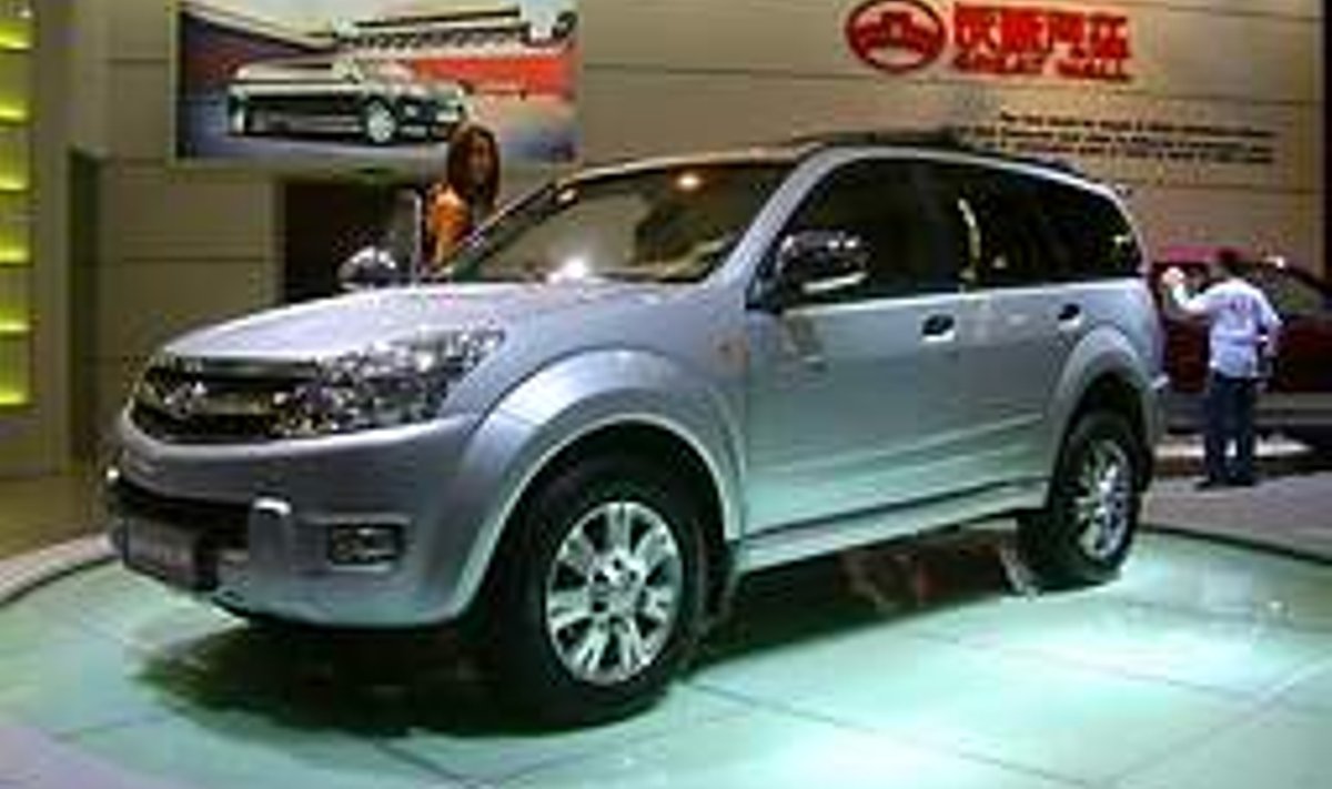 Made in China: Toyota Land Cruiser? Tühjagi! Eestlaste lemmikauto Hiinas valminud kloon kannab nime Great Wall Hover. Toomas Vabamäe