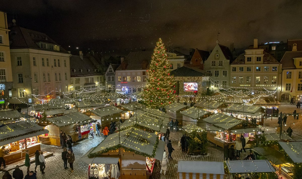 Jõuluturg Tallinnas mullu