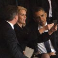 FOTOD: Kas siis nii kõlbab? Barack Obama klõpsis Briti ja Taani peaministritega Mandela mälestusteenistusel selfie'sid