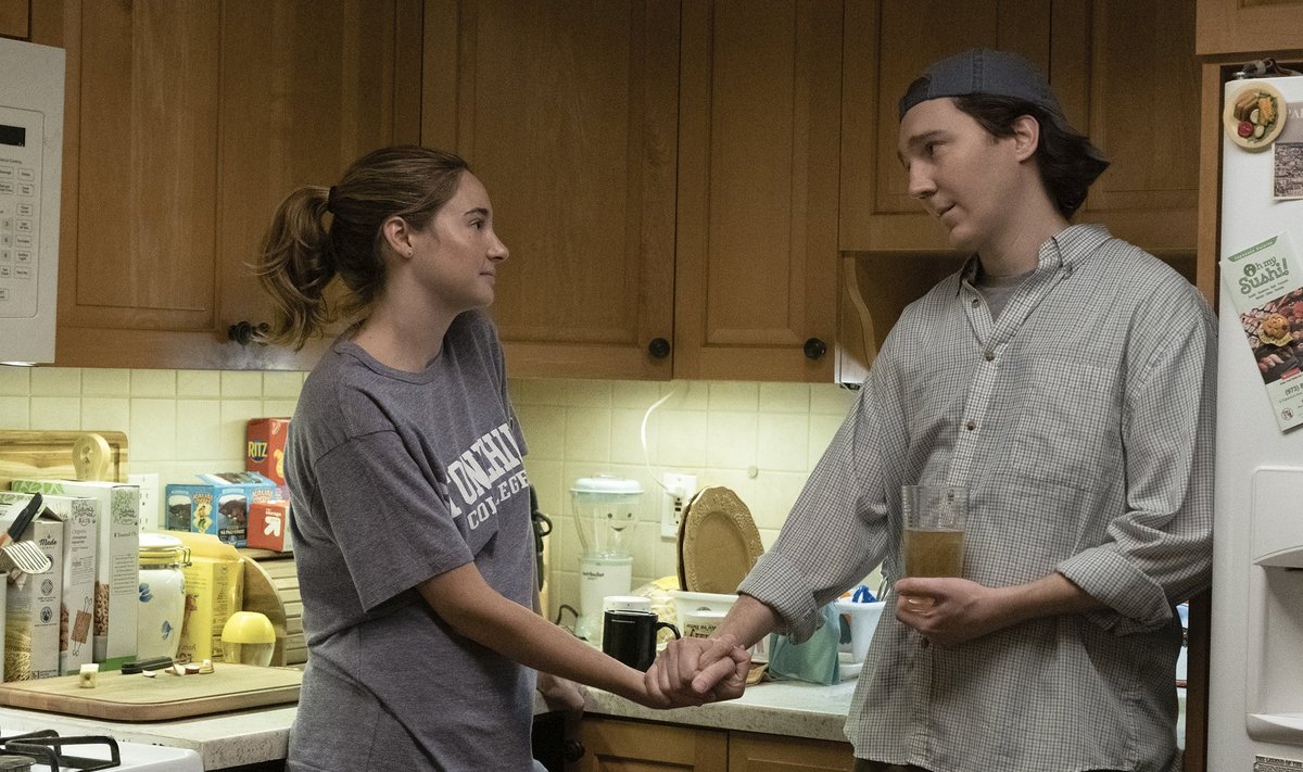 HULL VÄRK: Caroline (Shailene Woodley) ja finantsguru Keith (Paul Dano) satuvad „Rumalas rahas“ sündmuste keerisesse.
