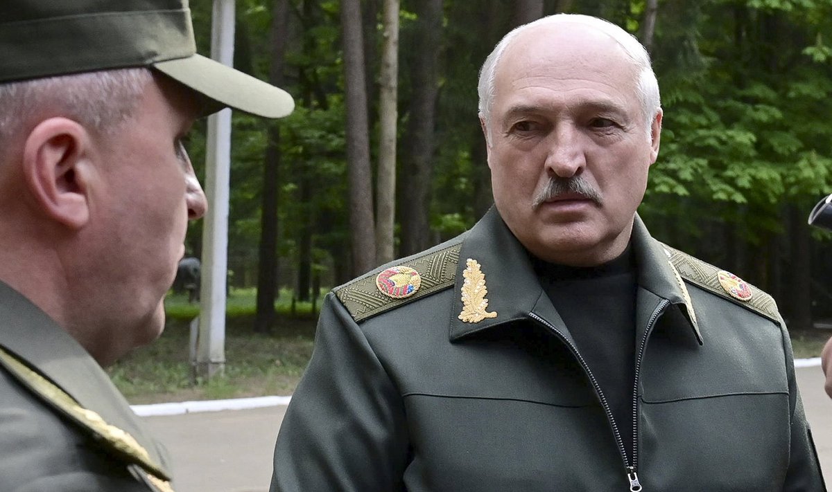 Valgevene valitseja Aljaksandr Lukašenka