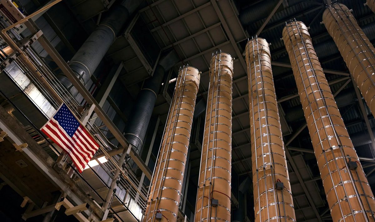 Центрифуги по обогащению урана в Огайо, США