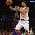 VIDEO | Knicks lõpetas pika kaotusteseeria ning alistas LeBron Jamesita mänginud Lakersi