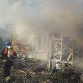ФОТО: В Ляэнемаа при пожаре погибла женщина