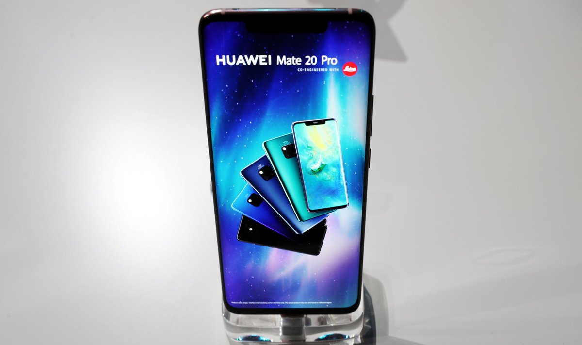 Huawei Mate 20 Pro on samuti üks telefonidest, millel on ekraanisisene sõrmejäljelugeja