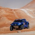 Eesti duo pidi Dakari ralli katkestama, auto jäi kõrbesse maha