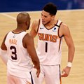 NBA-s nähti 49-punktilist sauna, Suns kindlustas esmakordselt enam kui kümnendi jooksul koha play-offis