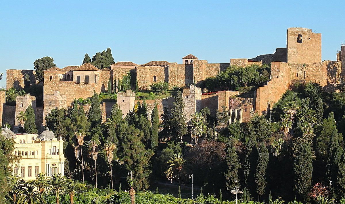 Malaga Alcazaba kindlus