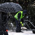 Madalrõhkkond toob Eestisse lund, lörtsi ja vihma