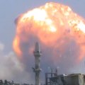 VIDEO: Süüria laskemoonalao hiiglaslikus plahvatuses hukkus 40 inimest