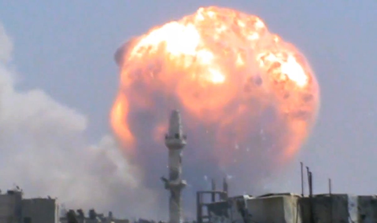 Plahvatus Süürias Homsis