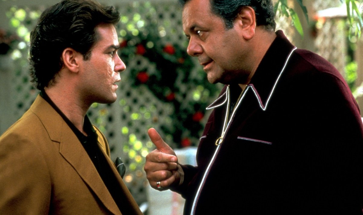 Praeguseks meie seast lahkunud Hollywoody staarid Ray Liotta ja Paul Sorvino (paremal) ühes kuulsaimas maffiafilmis "Goodfellas".