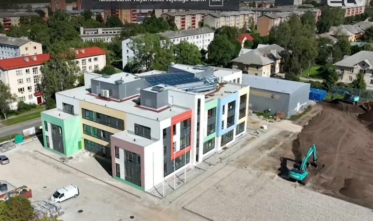 Новая школа в Кохтла-Ярве.