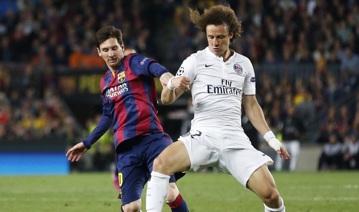 Lionel Messi ja David Luiz