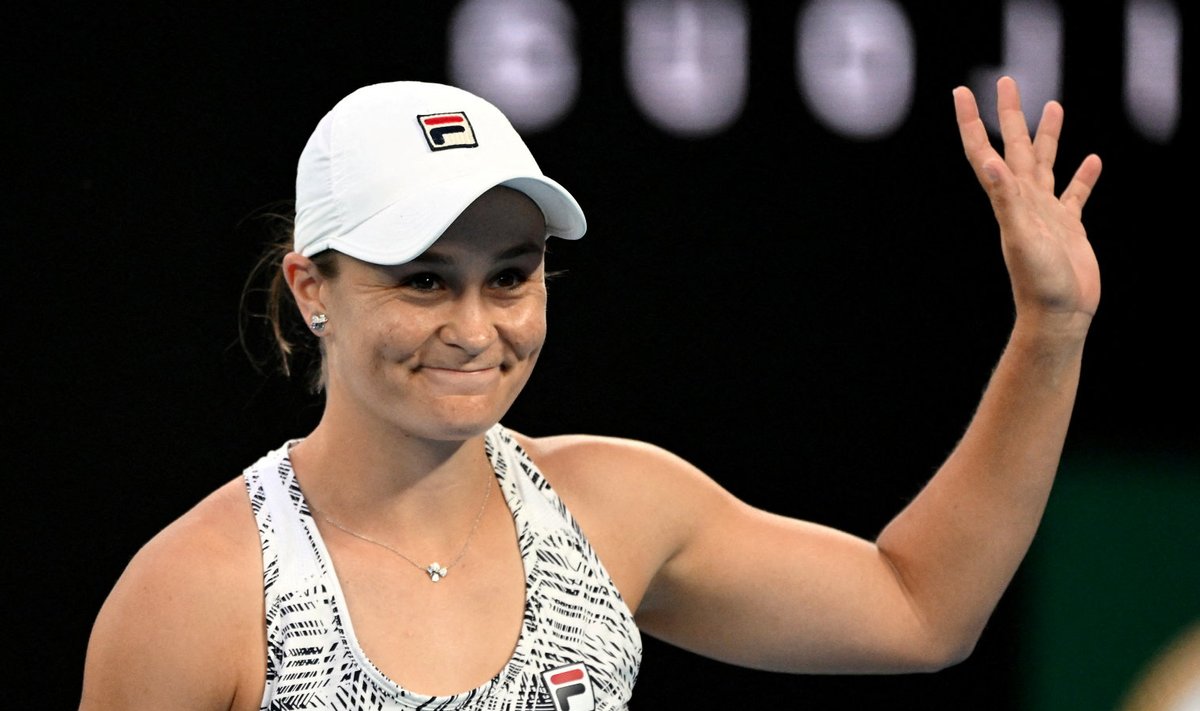 Maailma esireket Ashleigh Barty jättis tennisega hüvasti.