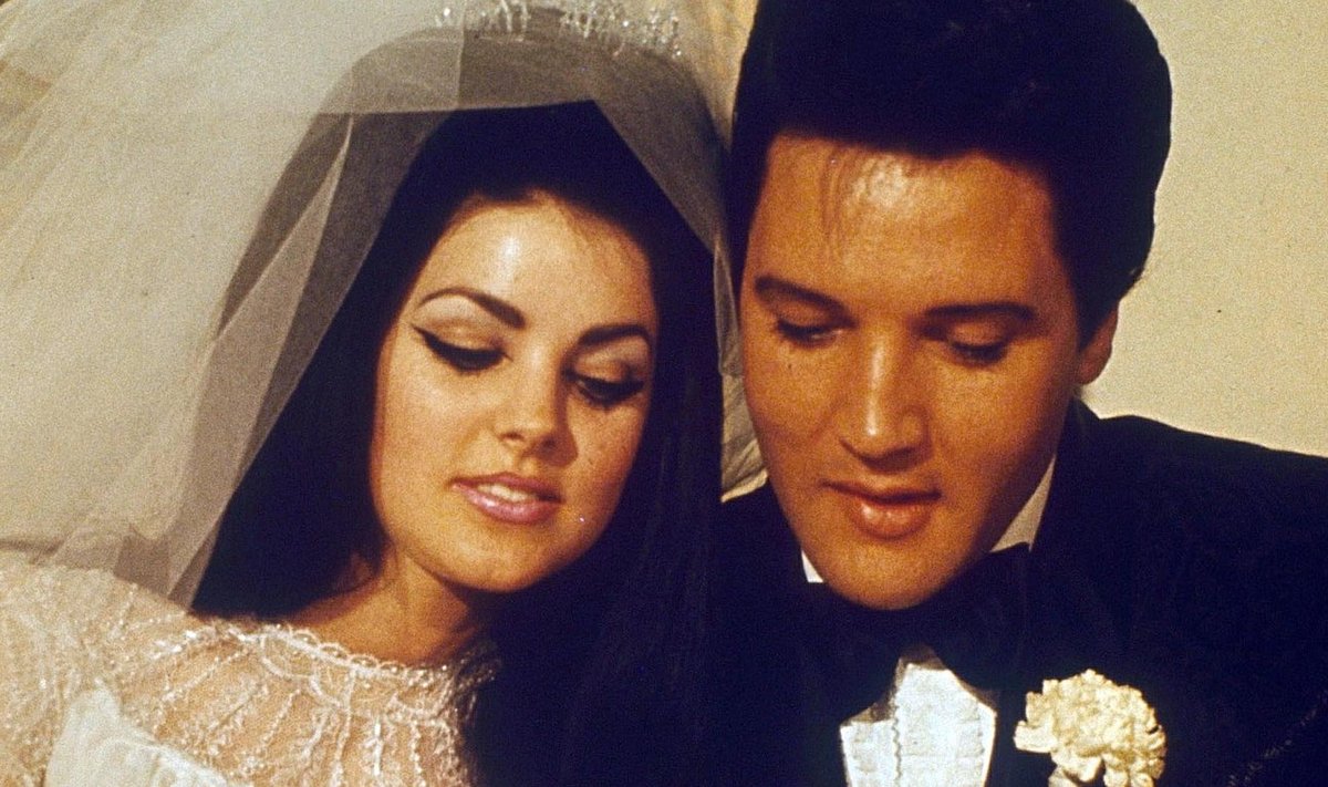 Priscilla ja Elvise pulmad peeti Las Vegases (1967).
