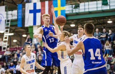 Eesti - Soome U18 koondiste otsustav mäng Baltic Sea Cupil