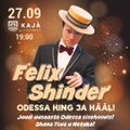 Знаменитый шансонье Феликс Шиндер выступит в Таллинне с шоу-программой „Еврейский Новый год в одесском дворике“
