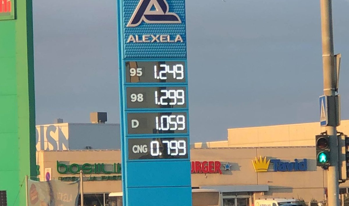 Kütusemüüjad tõstsid hinda.