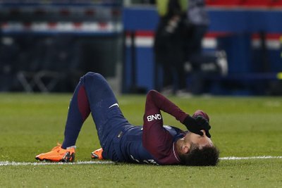 Neymar sai vigastada kohtumises Marseille Olympique vastu.