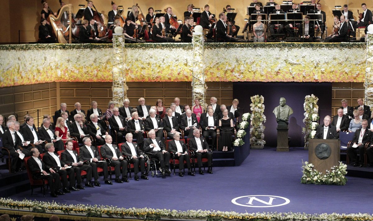 Nobeli preemia jagamise tseremoonia 2012.