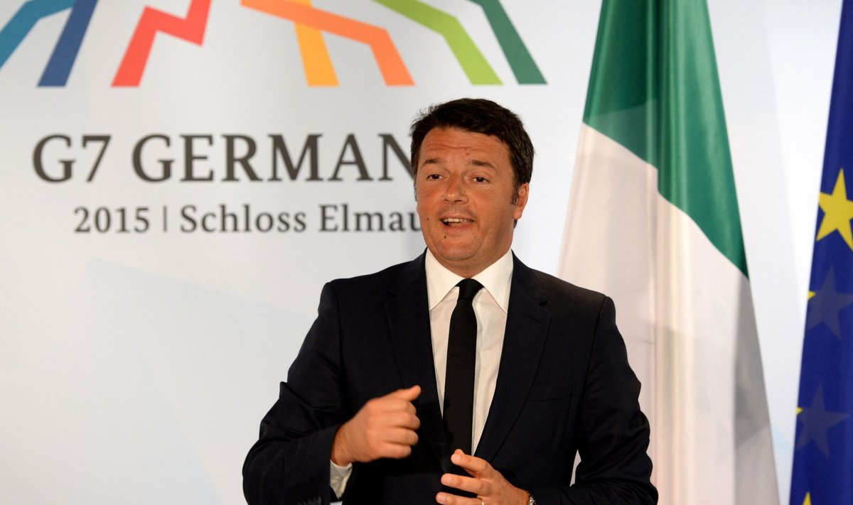 Itaalia peaminister Matteo Renzi