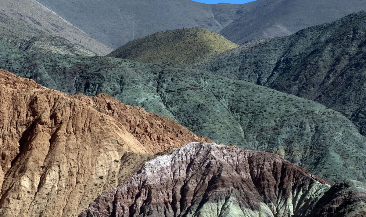 Argentina Cerro de Siete Colores (seitsme värvi mägi)