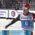 VIDEO | Närvid kaotanud Venemaa suusatajad jagasid pärast võistlust üksteisele kepihoope