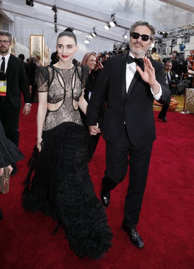 Joaquin Phoenix and Rooney Mara
