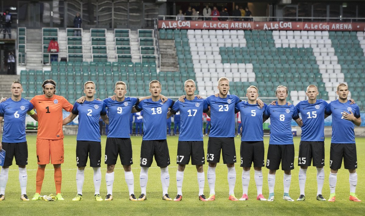 Jalgpall U21 Eesti vs Hispaania