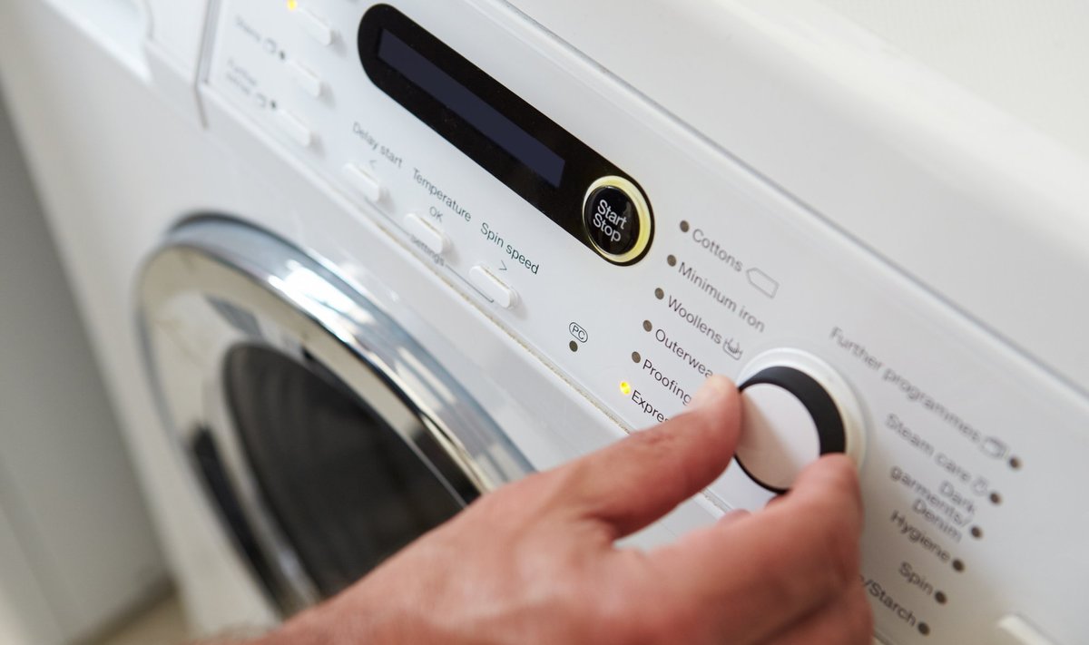 Tutvuge oma pesumasina kasutusjuhendiga, et oskaksite valida õige pesuprogrammi.