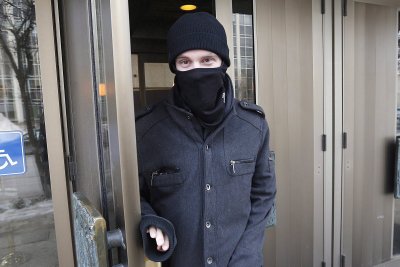 Aaron Driver veebruaris, kui kohus talle netikeelu andis