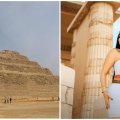 ФОТО | В Египте у пирамид устроили провокационную фотосессию