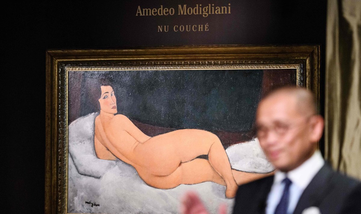 Amedeo Modigliani, Nu couché 