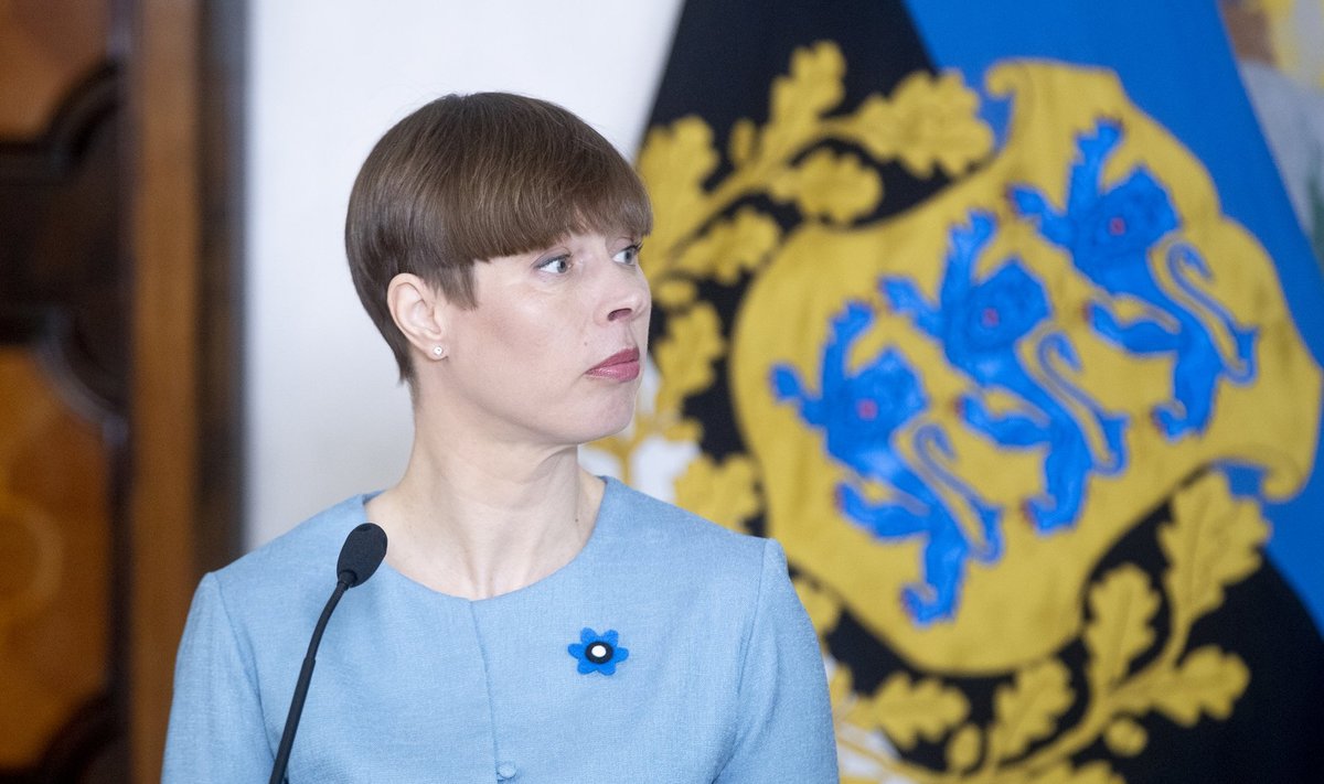 President Kersti Kaljulaid. 