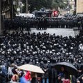 DELFI THBILISIS | Gruusia politsei rappis „Kremli seaduse“ vastu protestijaid, kuid rahvas keeldub koju minemast