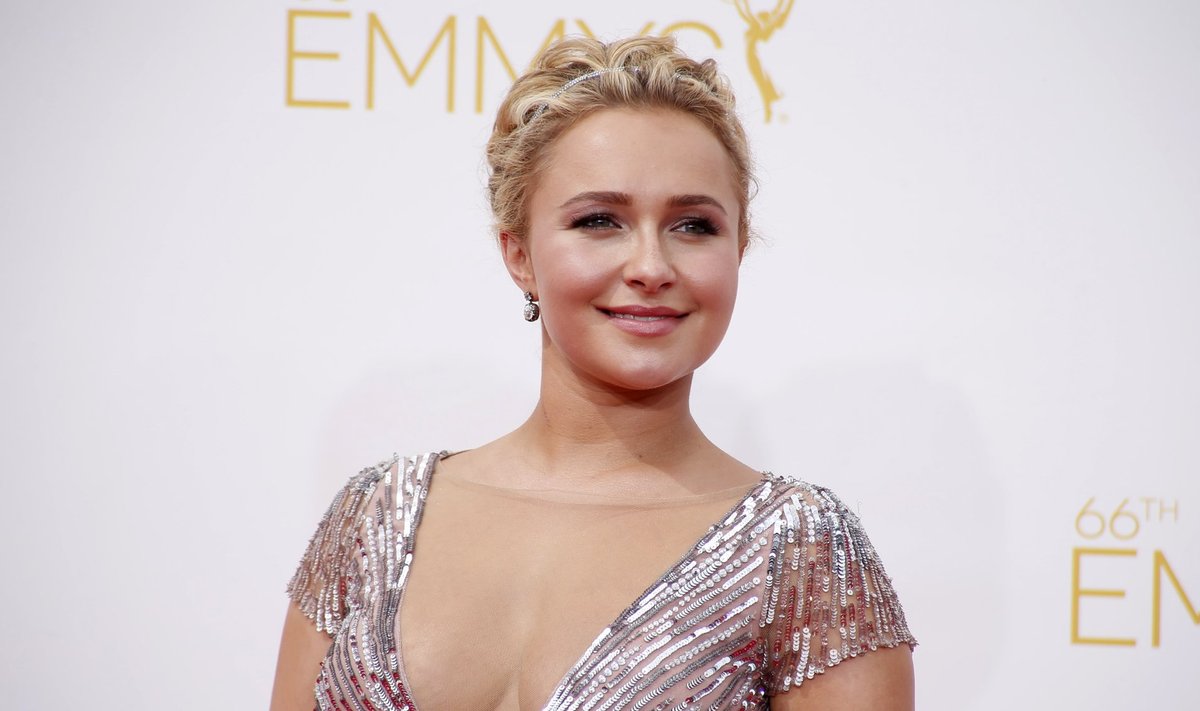 Actress Hayden Panettiere from the ABC drama series "Nashville" arrives at the 66th Primetime Emmy Awards in Los Angeles