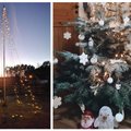 Fotovõistlus „Pühad minu kodus“ | Lipuvardast tehtud kuusepuu ja jõuluhõnguline tuba