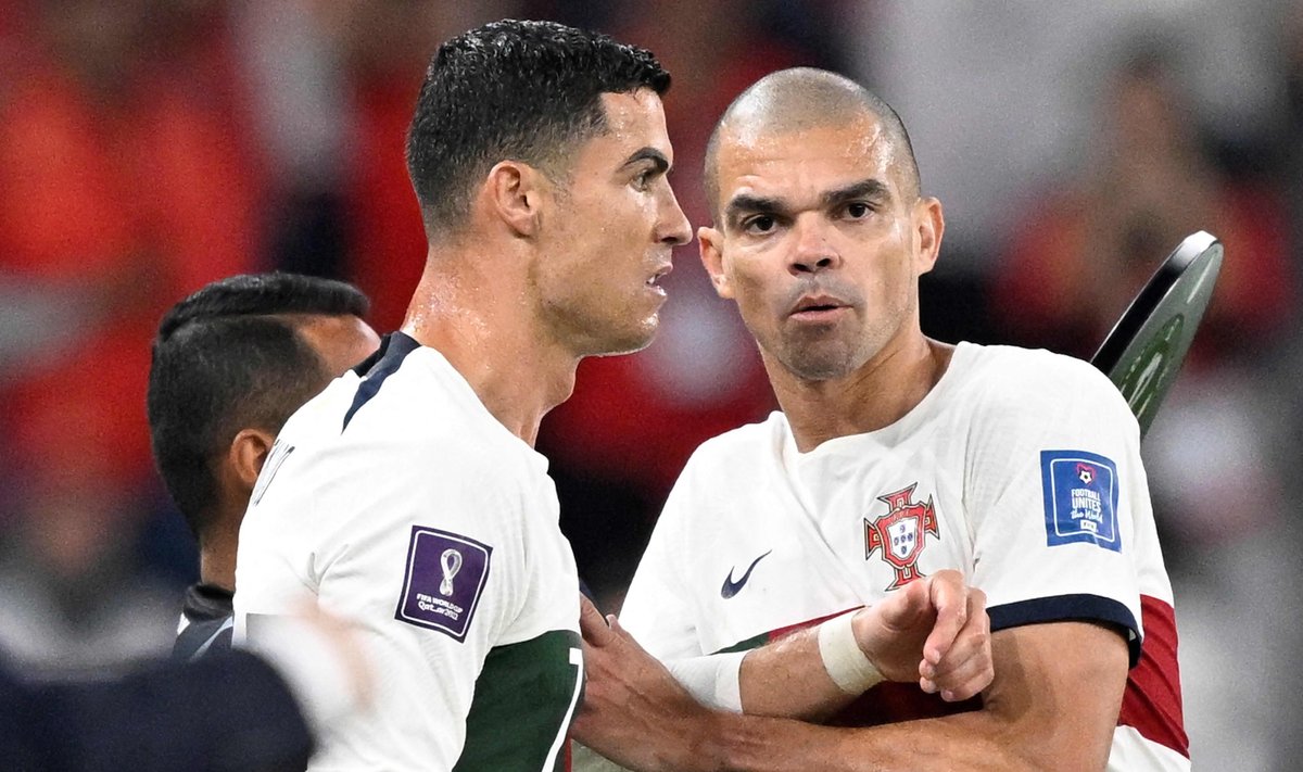 Cristiano Ronaldo ja Pepe