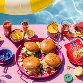 Tex Mex Nacho burger