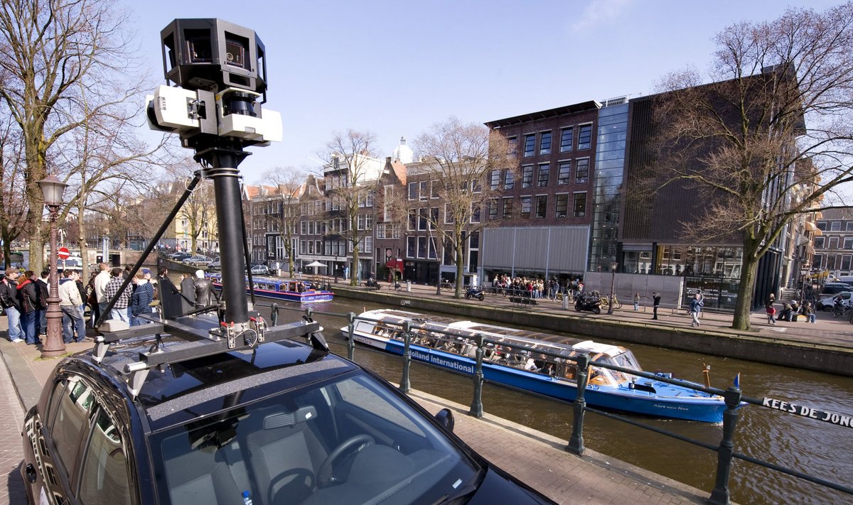 Google Street View auto Hollandis
