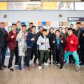 ВИДЕО и ФОТО DELFI | Китайские мастера боевых искусств прибыли в Таллинн. Их соперники — 10 лучших бойцов из Эстонии