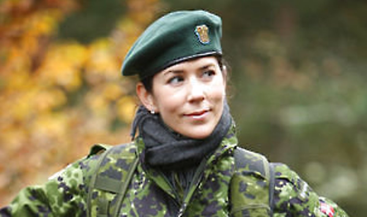 Leitnant: Taani kodukaitsja, kroonprintsess Mary.