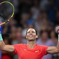 Pika pausi järel võistluskarusselli naasnud Rafael Nadal jätkas Austraalias jõudemonstratsiooniga