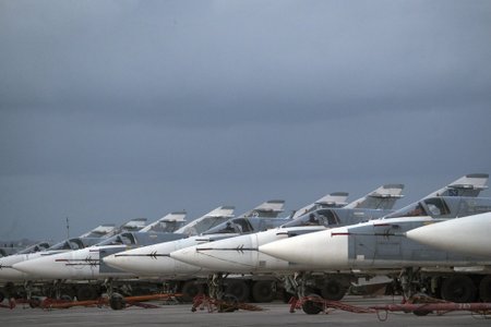 Vene sõjalennukid Süürias